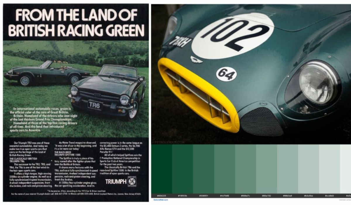 BRITISH RACING GREEN – SẮC MÀU VƯỢT THỜI GIAN